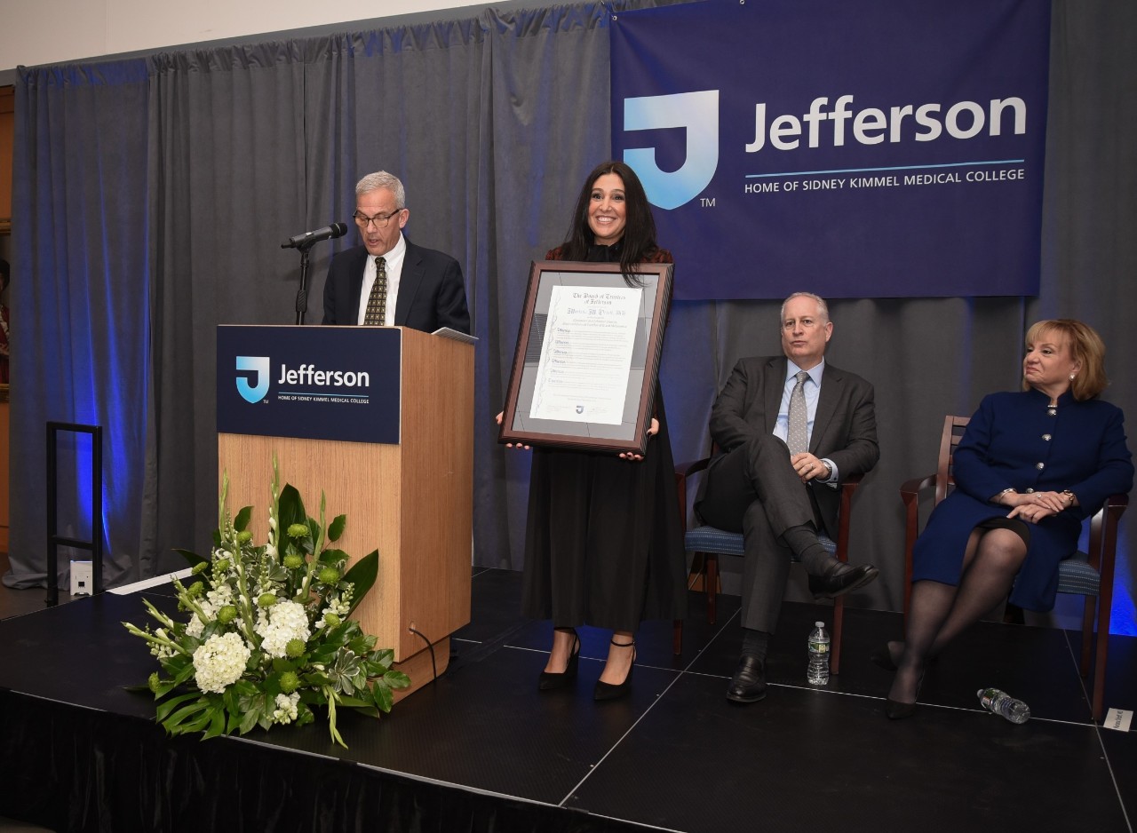Marlana Orloff, MD celebrating Endowed Position
