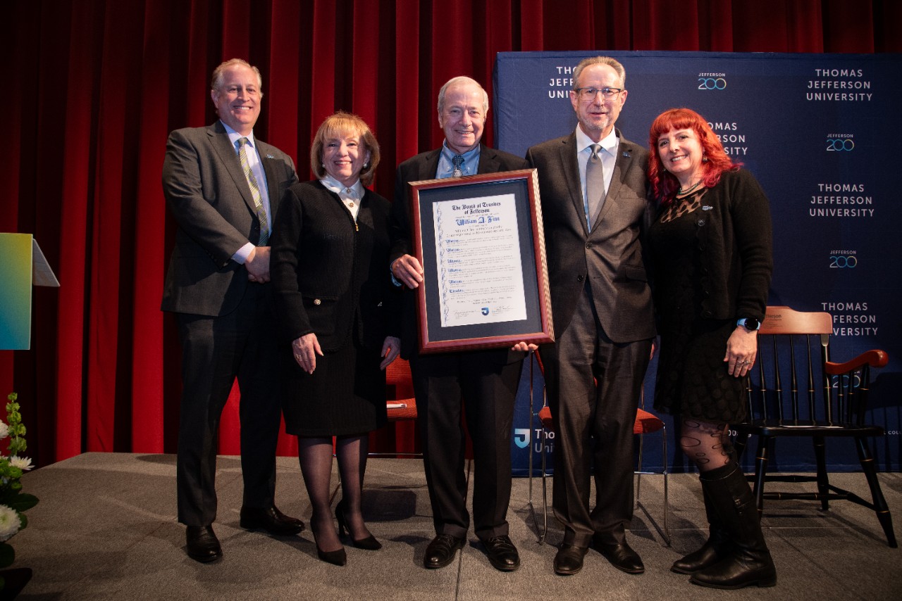 Dana Scott celebrating Endowed Position